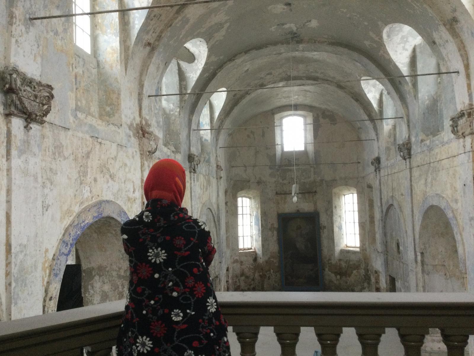 Jēkabpils uniātu baznīca mūsdienās, iekšskats