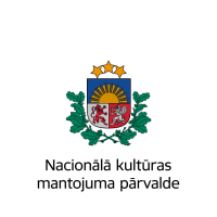 Nacionālās kultūras mantojuma pārvaldes logo - vienkāršs, pilnkrāsu, vertikāls