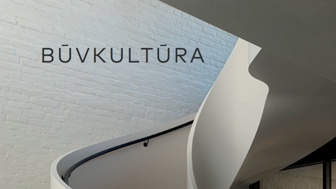 Baltas kāpnes un uzraksts Būvkultūra