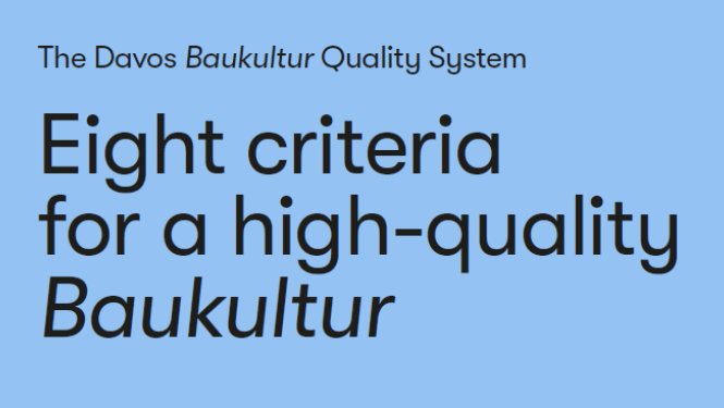 Teksts:8 kritērija augstvērtīgai būvkultūrai