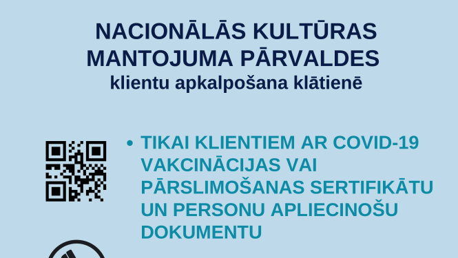 Informācija par klientu apkalpošanu klātienē