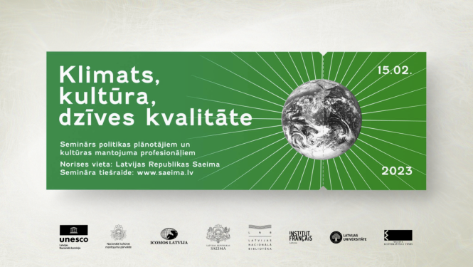 Seminārs klimats, kultūra, dzīves kvalitāte