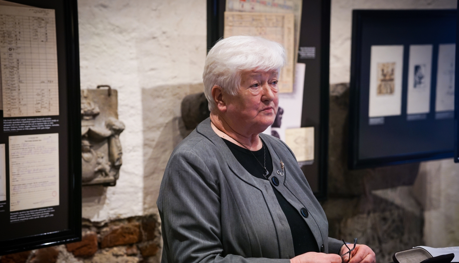 Dace Čoldere, atzīmējot restauratoru atestācijas sistēmas 30